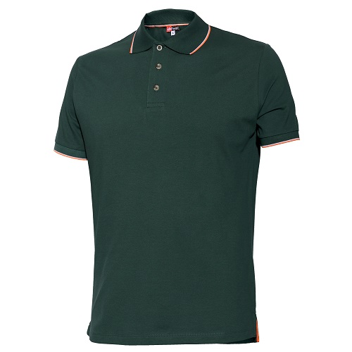 POLO STRECTH PORTOFINO - 3XL, verde bottiglia