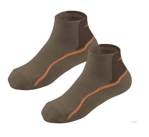 CALZA CORTA BT ACTIVE SOCKS - L, GREY/GREY