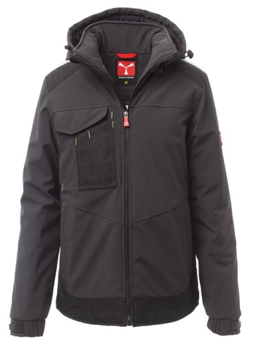 SOFTSHELL UOMO IMBOTTITO - M, ANTRACITE/NERO