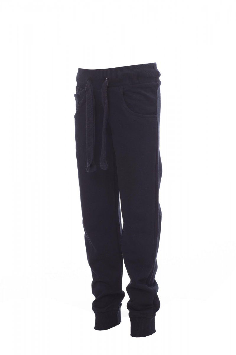 PANTALONE IN FELPA BAMBINO CON POLSINO