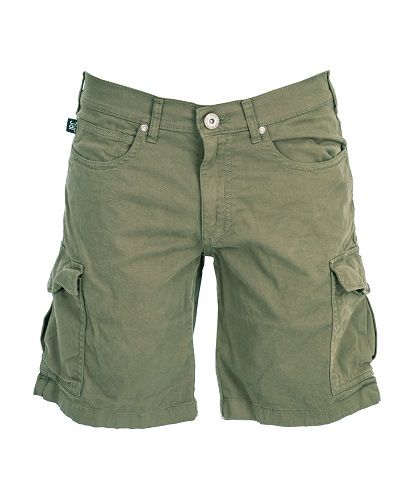 BERMUDA UOMO MULTITASCHE ELASTICIZZATO