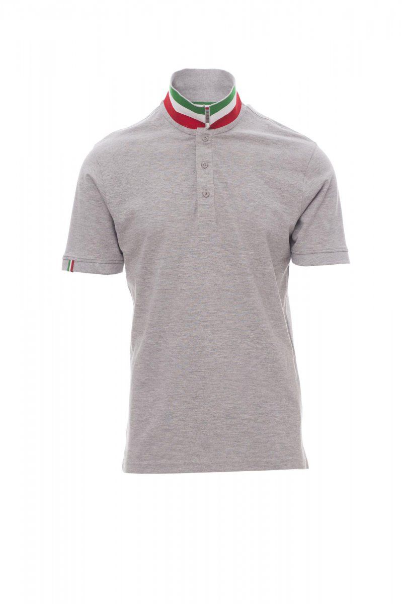 POLO UOMO M/CORTA CON DETTAGLI BANDIERA