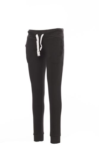 PANTALONI DONNA IN FELPA CON POLSINO