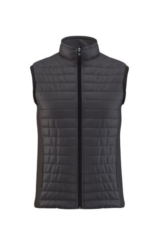 GILET IMBOTTITO UOMO FIANCHI SOFTSHELL - M, ANTRACITE/NERO