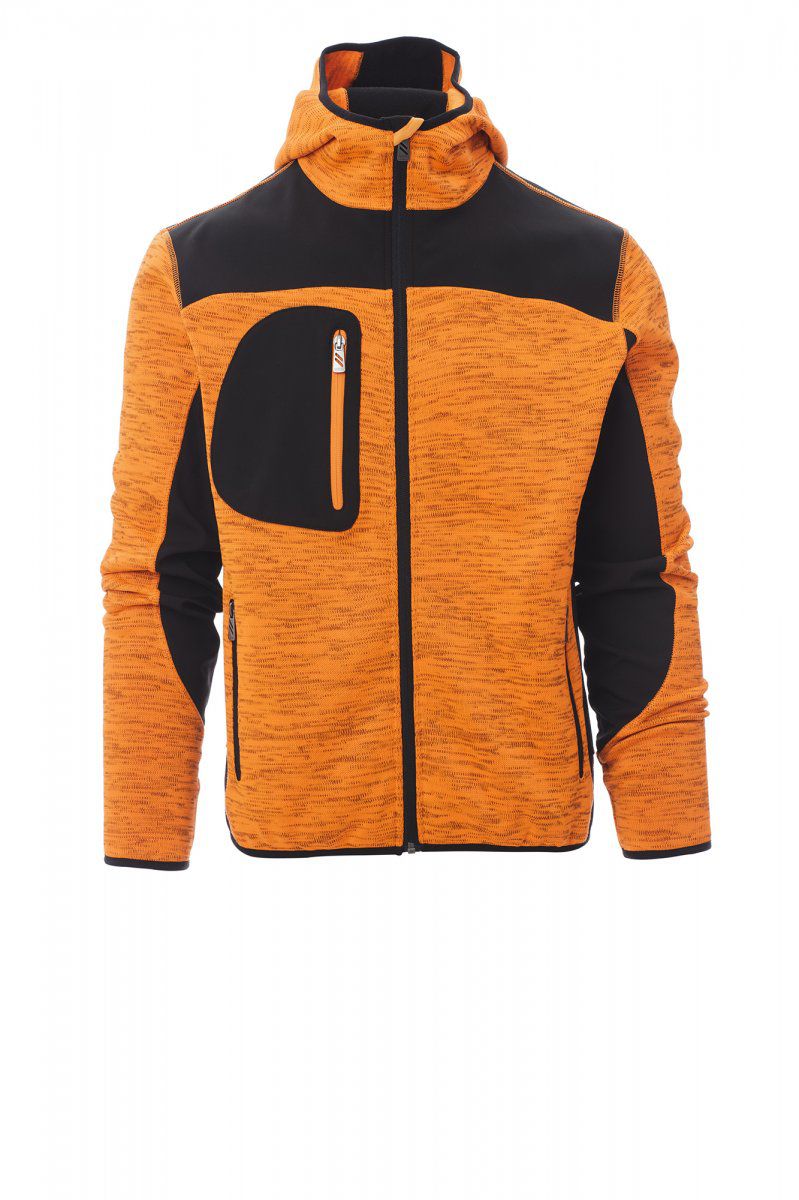 SOFT-SHELL UOMO BICOLORE CON CAPPUCCIO