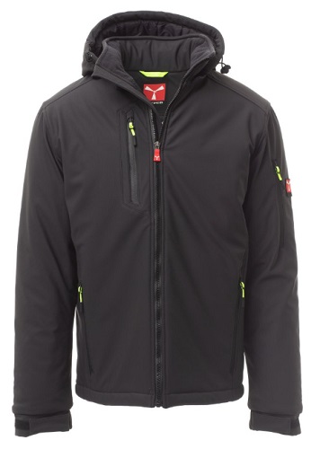 SOFTSHELL UOMO IMBOTTITO - M, ANTRACITE/NERO