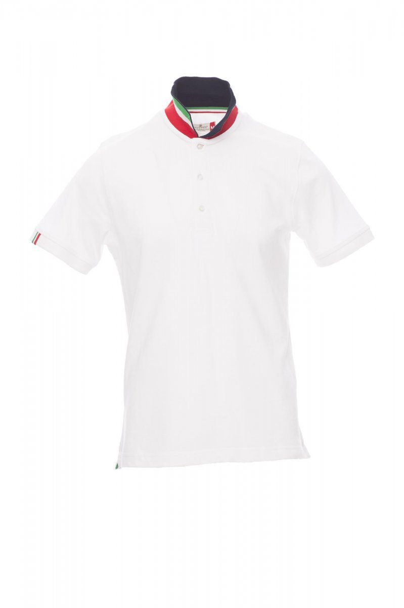 POLO UOMO M/CORTA CON DETTAGLI BANDIERA
