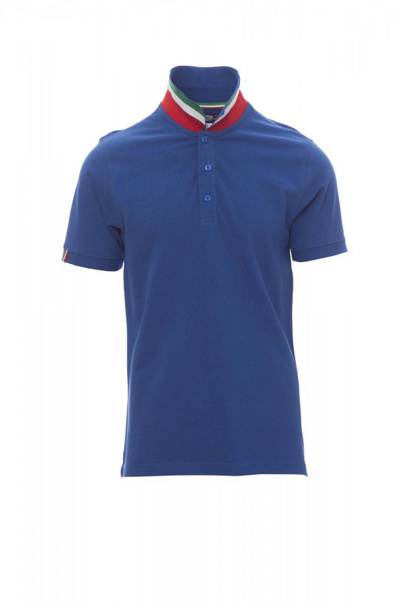 POLO UOMO M/CORTA CON DETTAGLI BANDIERA