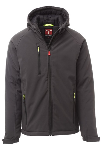 SOFTSHELL UOMO IMBOTTITO - M, ANTRACITE/NERO