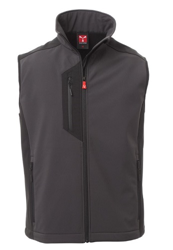 GILET SOFTSHELL UOMO WP 8000 MM - M, ANTRACITE/NERO