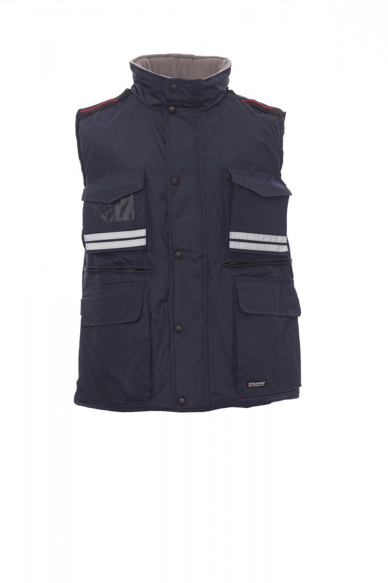 GILET UOMO IMBOTTITO MULTI-TASCHE