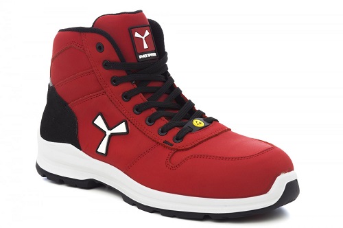 CALZATURA GET FORCE MID S3 - 39, ROSSO