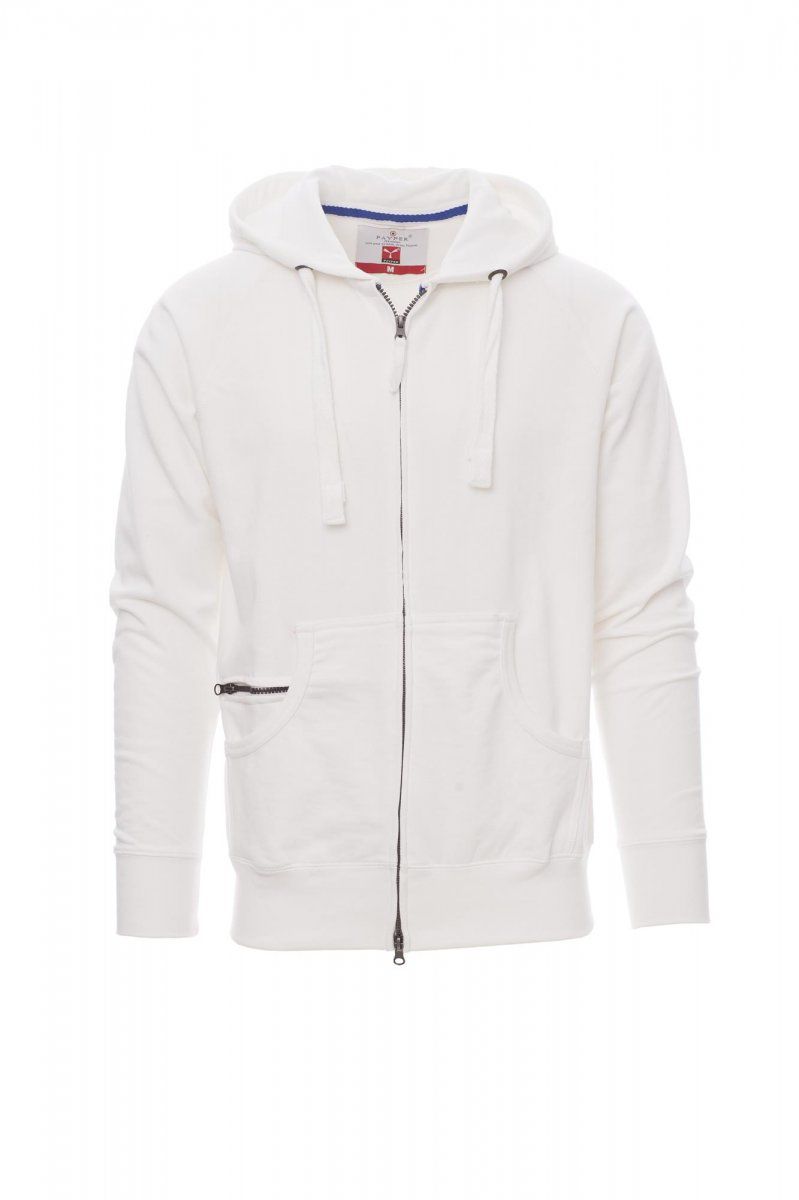FELPA UOMO FULL ZIP CON CAPPUCCIO