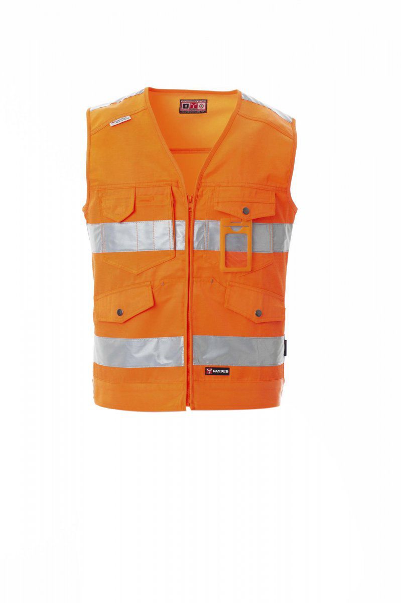 GILET MULTI-TASCHE HV